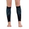 CompressionZ Calf Compression Sleeves (20-30mmhg) - Perfect for Shin Splints, Running, Nurses, Leg Pain & Pregnancy for Men, Women - Support Recovery & Improve Blood Circulation (Black/Teal, M)