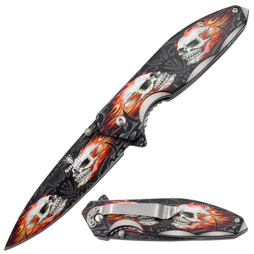 Snake Eye Tactical Fantasy Printed Assist knife