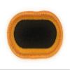 509TH INF HQ YELLOW GOLD BORDER OVAL view 1