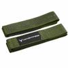 Victor Fitness 24" Padded Weightlifting Straps for Strength Training, Power Lifting, Deadlifts + 2 Quick Release Barbell/Dumbbell Collar Clamps (Green) view 2
