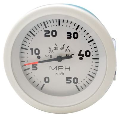 Teleflex Boat Speedometer Gauge 61794 | 3 1/4 Inch White