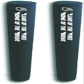 Mad Dog Products Pair of USA Boat Trailer Guide Pole Pad and Cover with Capped Ends - Heavy Duty UV Fade Proof Canvas -Sold in Pairs - Made in USA (48")