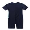 Moggemol Kids Girls Boys One Piece Rash Guard Swimsuits Water Sport Short Swimwear UPF 50+ UV Protection Navy+Sky 14-16 Years view 4