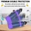 7 PCS Reusable Straw with 2 Brushes and 2 PCS Water Boot for Water Flask, Easy To Clean and Install view 4