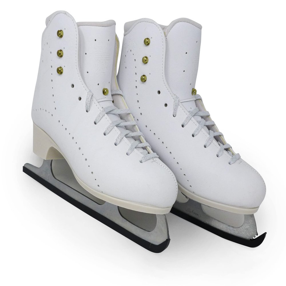 Belati Iris Microfiber Womens Figure Ice Skates - US 5 / EU 36/240 MM