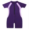 Moggemol Kids Girls Boys One Piece Rash Guard Swimsuits Water Sport Short Swimwear UPF 50+ UV Protection Modena 14-16 Years view 3