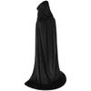 LMYOVE Velvet Cloak, Hooded Cape for Men & Women Christmas Halloween Dress up (80 cm/31.50 inch,Wine Red) view 2