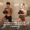 Jayflex Hyperbell Rotating Kettlebell Grip for Dumbbells - Adjustable Weight Dumbbell Grips for Work from Home Fitness - 100 lb Capacity Converter for Kettlebells and Home Workouts view 2