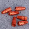 NOLITOY 6 Pack Bicycle Presta Valve Cap, Aluminum Alloy Bike Tire Valve Caps Air Covers, Used on Presta French Valve Stem Caps for MTB, Mountain Bike, Road Bike, Bicycles view 4