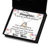 Love Dancing Necklace Mother Daughter Necklace for Women Daughter Graduation Gifts from Mom Mom/Dad Birthday for Teen Girls Wome view 3