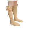 Length Knee-High Kids Toddler Baby Girls Princess Socks Mid-Calf Stockings Solid Sock Dinosaur (Beige, 18-36 Months) view 2