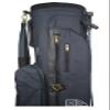 Classic Style Golf Vintage Canvas & Leather Stand Bag Black view 2