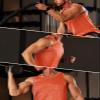 TACVASEN Gym Tank Top for Men Athletic Tank Tops Summer Beach Wear Performance Muscle Tee Tech Stretch T-Shirt Training Orange 2XL view 3