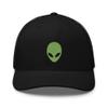 Alien Hat - Alien Stuff, Alien Hats for Men, Space Themed, UFO Hats for Men, Cap UFO, Trucker Hat Mesh Cap Black view 1