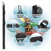Kayak Wall Hanging Storage Strap Nylon Kayak Hoist Sling for Garage Indoor and Outdoor Kayak & SUP Paddle Board Hangers Comes with Carabiner Fully Adjustable Length & Easy Install view 3