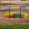 Kayak Wall Hanging Storage Strap Nylon Kayak Hoist Sling for Garage Indoor and Outdoor Kayak & SUP Paddle Board Hangers Comes with Carabiner Fully Adjustable Length & Easy Install view 4