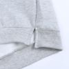 Children's Sweatshirt Pullover Fleece Top Coat Babies Plus Solid Color Girls Tops Top with Bra (Grey, 9-12 Months) view 4