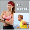 Men's Sweatbands for Workout and Sports - Camo Headband, Sweat Absorbing Wide Headband for Basketball, Football, Cycling, Running, Yoga, 4.7 x 9.8 Inch (Skull Style) view 4