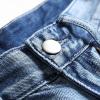 hhaappyy Mens Shorts Casual Ripped Distressed Denim Slim Fit Jean Shorts Summer Fashion Knee Length Short Jeans with Pockets view 4