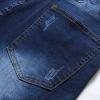 hhaappyy Mens Shorts Casual Ripped Distressed Denim Slim Fit Jean Shorts Summer Fashion Knee Length Short Jeans with Pockets view 4