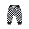 Newborn Toddler Baby Boy Pants Cotton Checkerboard Plaid Jogger Pants Elastic Waist Casual Pants Trousers 0-3T view 1
