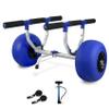 Codinter Kayak Cart, Heavy-Duty Kayak Beach Dolly with 12 Inch Big Balloon Wheels for Sand Transport Haul Large Kayaks, Canoes & SUP - Width Adjustable view 1