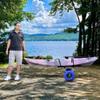 Codinter Kayak Cart, Heavy-Duty Kayak Beach Dolly with 12 Inch Big Balloon Wheels for Sand Transport Haul Large Kayaks, Canoes & SUP - Width Adjustable view 2