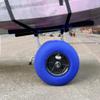 Codinter Kayak Cart, Heavy-Duty Kayak Beach Dolly with 12 Inch Big Balloon Wheels for Sand Transport Haul Large Kayaks, Canoes & SUP - Width Adjustable view 4