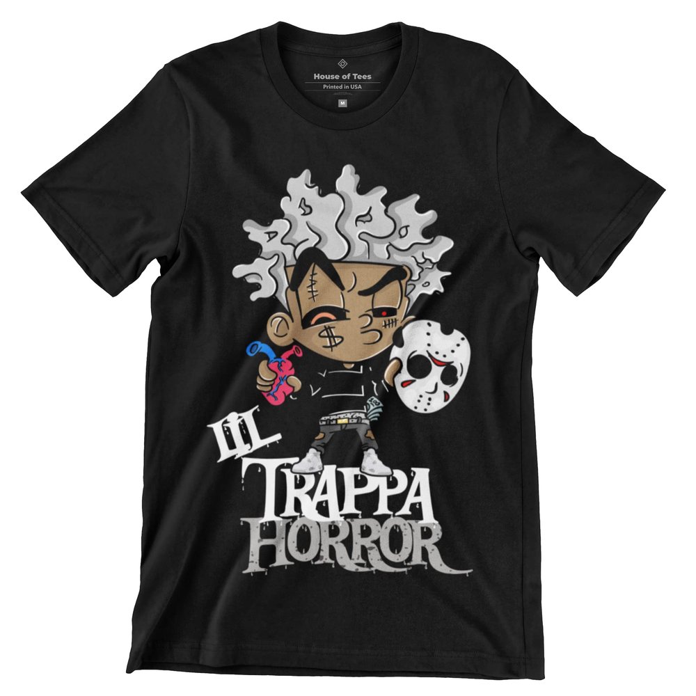 House Of Tees - 4 Oreo LilTrappaHorror Black