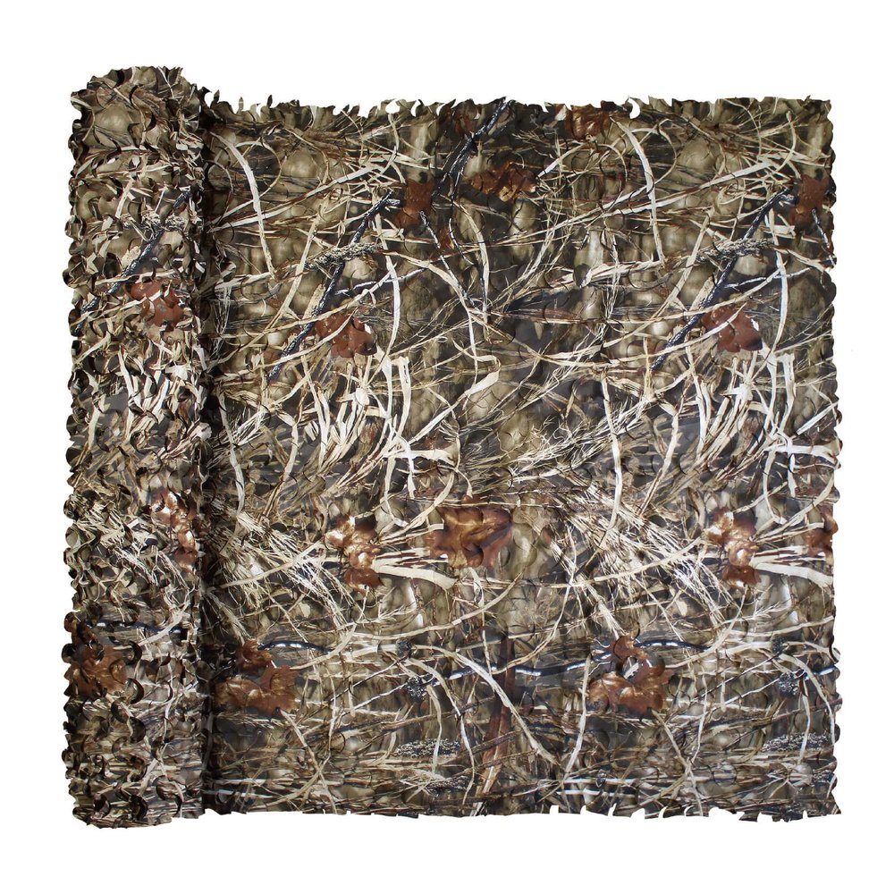 GRVCN Camo Netting Camouflage Net, Bulk Roll Sunshade Mesh Nets for Hunting Blind Shooting Military Theme Party Decorations