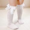 Stockings Princess Sock Baby Girls Socks Solid Kids Mid-Calf Length Knee-High Toddler Baby Care 20 (Beige, 18-36 Months) view 2
