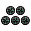 15mm Pocket Survival Button Compass Mini Backpacking Compass for Boating Camping Hiking 5PCS view 1