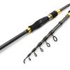 1.8M 2.1M 2.4M Portable Telescopic Fishing Rod Lure 7g -28g Carbon M Power Spinning Pole Hand Fishing Tackle Sea Rod (Size : 1.8M) view 4