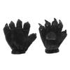 Halloween Costume Claws Animal Paw Gloves Dinosaur Bear Wolf Hands Party Cosplay Props Winter Cute Warm Gloves Black view 2
