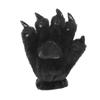 Halloween Costume Claws Animal Paw Gloves Dinosaur Bear Wolf Hands Party Cosplay Props Winter Cute Warm Gloves Black view 4