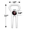 GRAPHICS & MORE University of Utah Utes Golf Golfing Divot Repair Tool Bottle Opener view 3