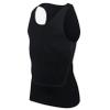 Loloda Men's Short Sleeve Muscle Swim Shirt Quick Dry UPF 50+ Sun Protection Rash Guard Swimwear Type B Black 3X-Large view 1