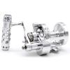 CAMEKOON 2 Speed Lever Drag Overhead Saltwater Reel, Right Hand Retrieve, Stainless Steel Components for Offshore Multiplier Trolling Fishing view 1