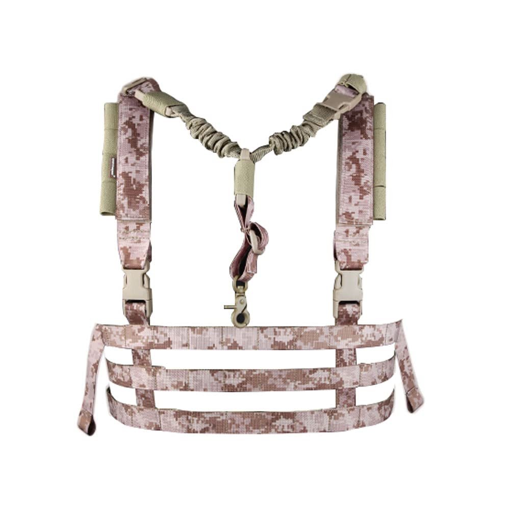 EMERSONGEAR MOLLE System Low Profile Chest Rig,Compatible to Various Pouch