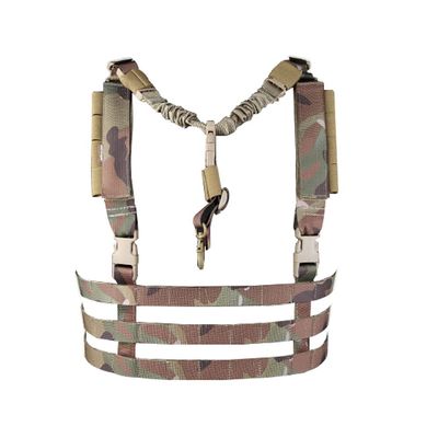 EMERSONGEAR MOLLE System Low Profile Chest Rig,Compatible to Various Pouch