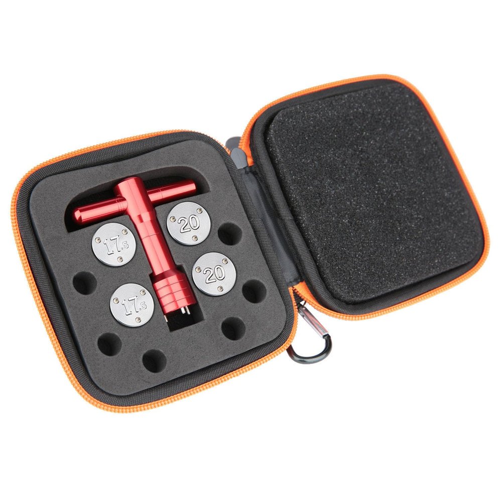 4pcs/set Golf Weights Wrench Tool Kit for TaylorMade TP Collection, Spider Mini, Spider FCG, Truss Putters 2x17.5g 2x20g