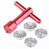 4pcs/set Golf Weights Wrench Tool Kit for TaylorMade TP Collection, Spider Mini, Spider FCG, Truss Putters 2x17.5g 2x20g view 2