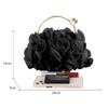 Lanpet Women Floral Clutch Purses Satin Flower Evening Bag Party Prom Handbags view 3