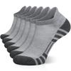Airacker Ankle Athletic Running Socks Cushioned Breathable Low Cut Sports Tab Socks for Men and Women (6 Pairs) view 1