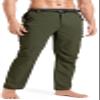 KELOIFUT Men's Hiking Cargo Pants Quick-Dry Outdoor Water Resistant Lightweight Mountain Breathable Zipper Pocket Work Pants K1 Army Green S view 2