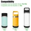 Acemoo Silicone Boot Sleeve for YETI Rambler Jr 12 oz and Rambler 12 oz 18 oz, Safer Protection for Yeti Rambler Bottle - Dishwasher Safe view 3