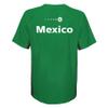 Outerstuff Youth & Kids FIFA World Cup Panelled Raglan Short Sleeve Top, Green, Kids Medium-5/6 view 2