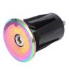2PCS Expanding Mountain Bikes Inflatable Adjust Plated Colorful Aluminum Alloy Adjust Handlebar Bikes Bar Ends for Most Bicycles Road Bikes Mountain Bikes, Handlebar End Plugs, Handlebar End view 4