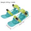adjust Short Mini Ski Skates , Mini Short Ski Skates , Skiboards Outdoor Ski Shoes for Winter Sport Skiing Equipment , Shortest Snowskates Fit into Your Backpack , Mini Short Ski Skates , adjust S view 3