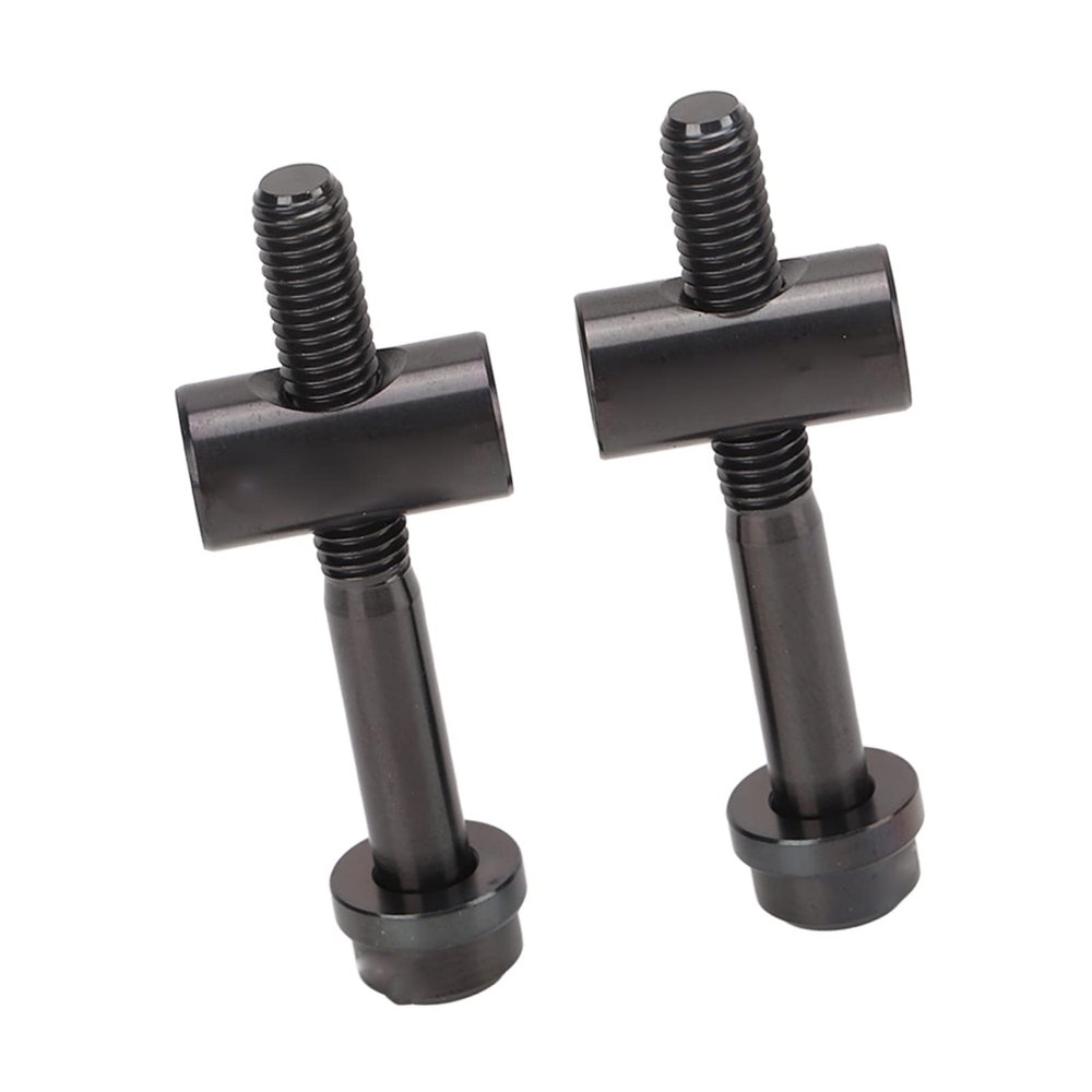 Bicycle seat Post Bolt,Strong Secure fix,Bike seat clamp Screw,2 PCS M5 40mm Black for Cyclists Mechanics Mountain Road Bike Maintenance